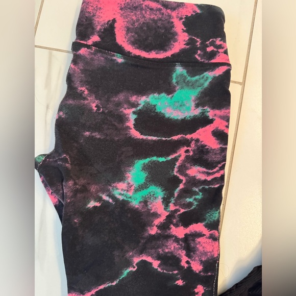 Alo Goddess Legging Medium - orange, black, green - Picture 4 of 5